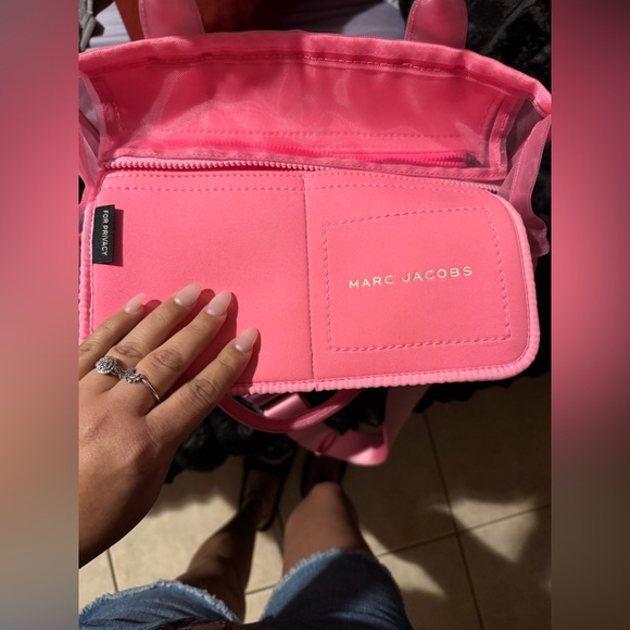 Pink Marc Jacob’s Large Mesh Tote Bag - Picture 3 of 3